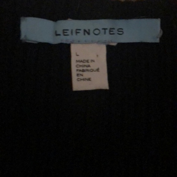 Black pull-on sweater skirt - Picture 4 of 8